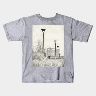 Down by the gas works Kids T-Shirt